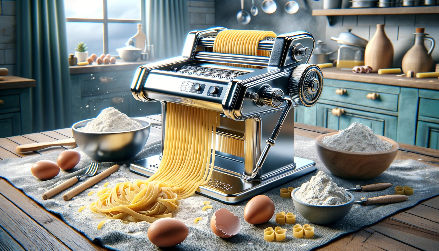 Anleitung fuer Anfaenger: Erste Schritte mit einer Nudelmaschine