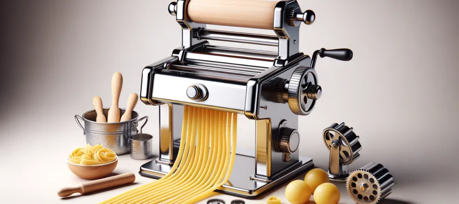 Nudelmaschine Teigrolle vs. Walzen: Zubehoer fuer den perfekten Nudelteig